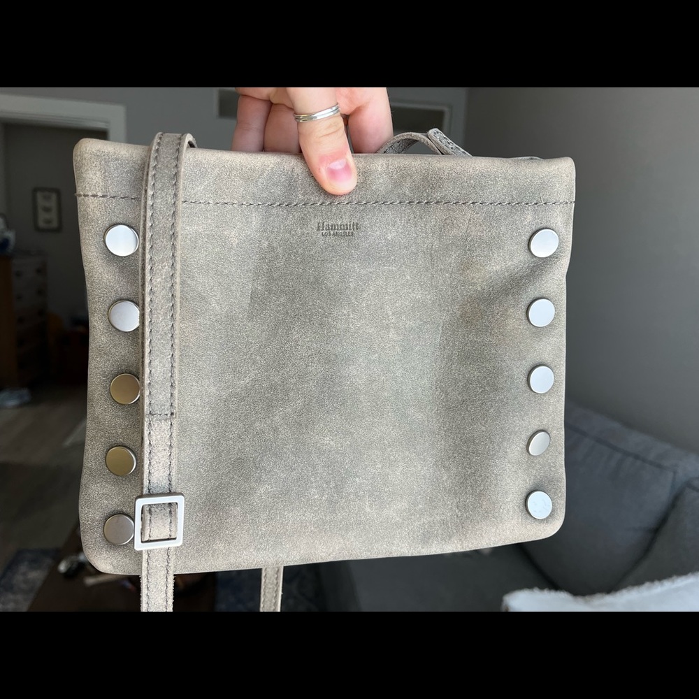 Hammitt Duke Grey Natural/Brushed Silver